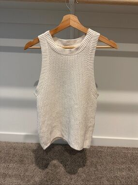 Anthropologie 100% Cotton Sweater Tank, XS